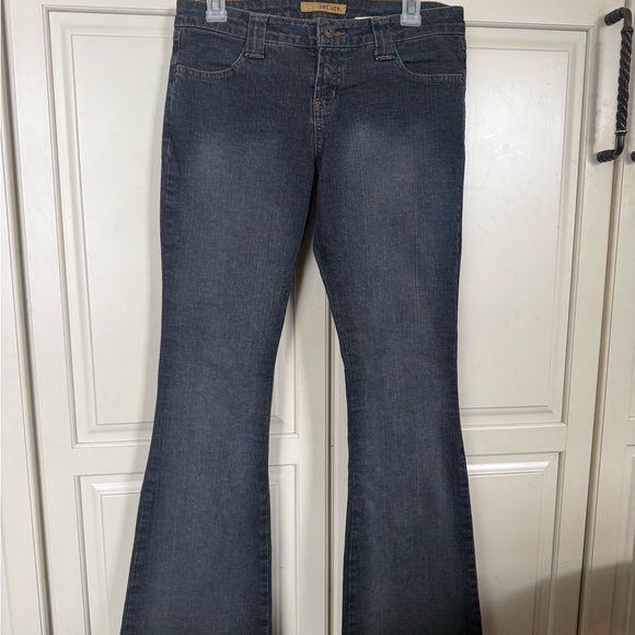 refuge Denim - Classic Blue Flared Women Jeans